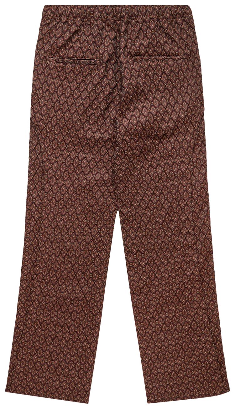 Andersson Bell Makeni Jacquard Track Pants Brown