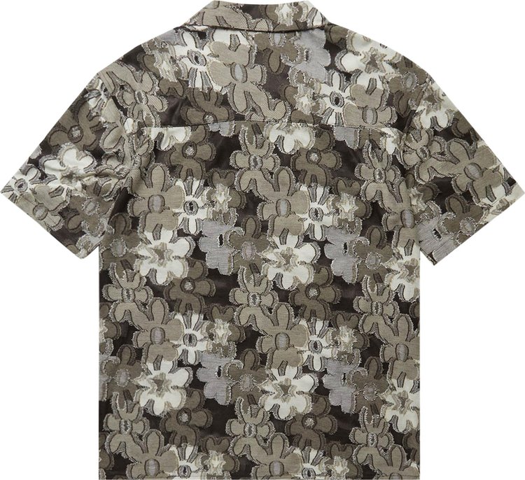 Andersson Bell Flower Knit Shirt Khaki