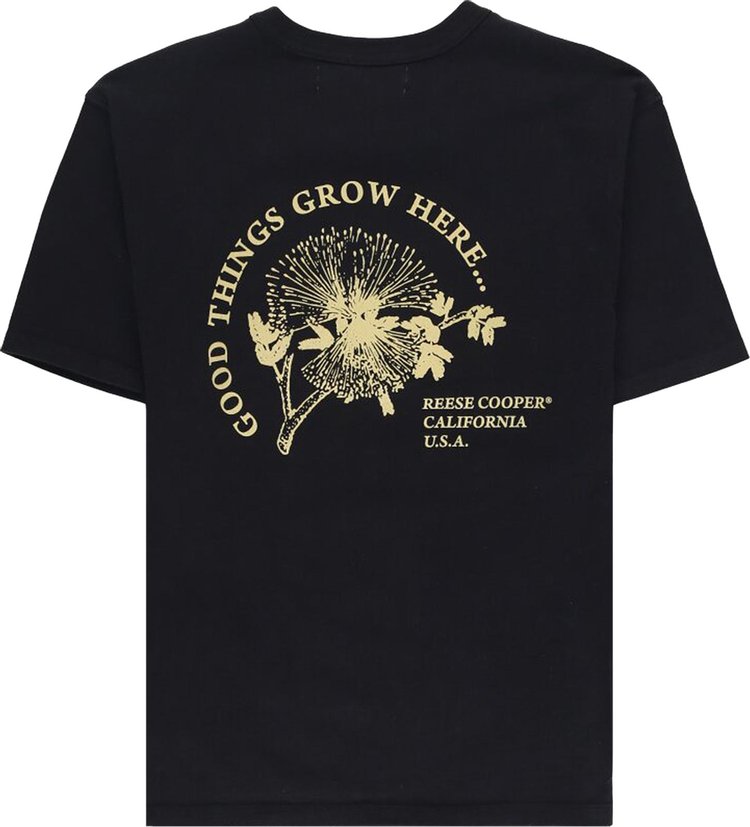 Reese Cooper Gardening T Shirt Black