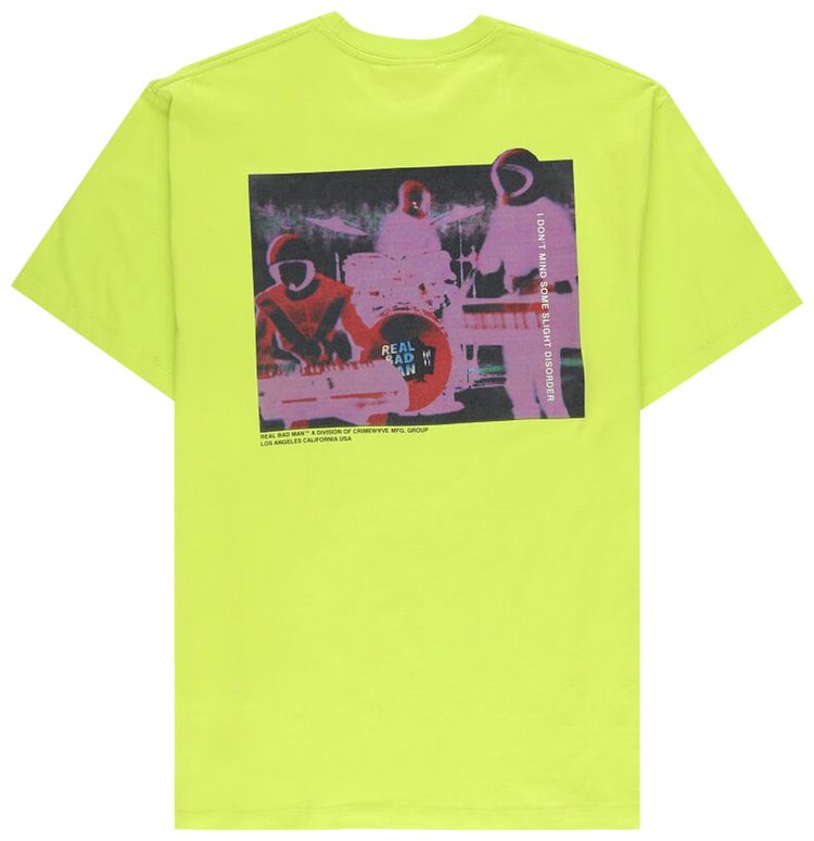 Real Bad Man Slight Disorder T Shirt Acid