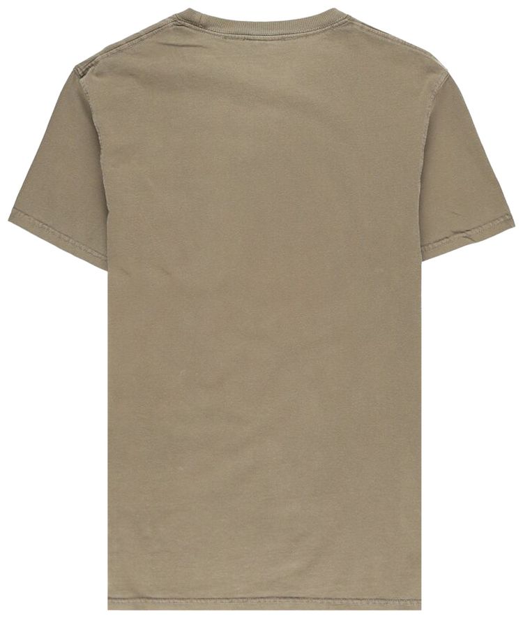 Noah Core Logo Pocket T Shirt Moss