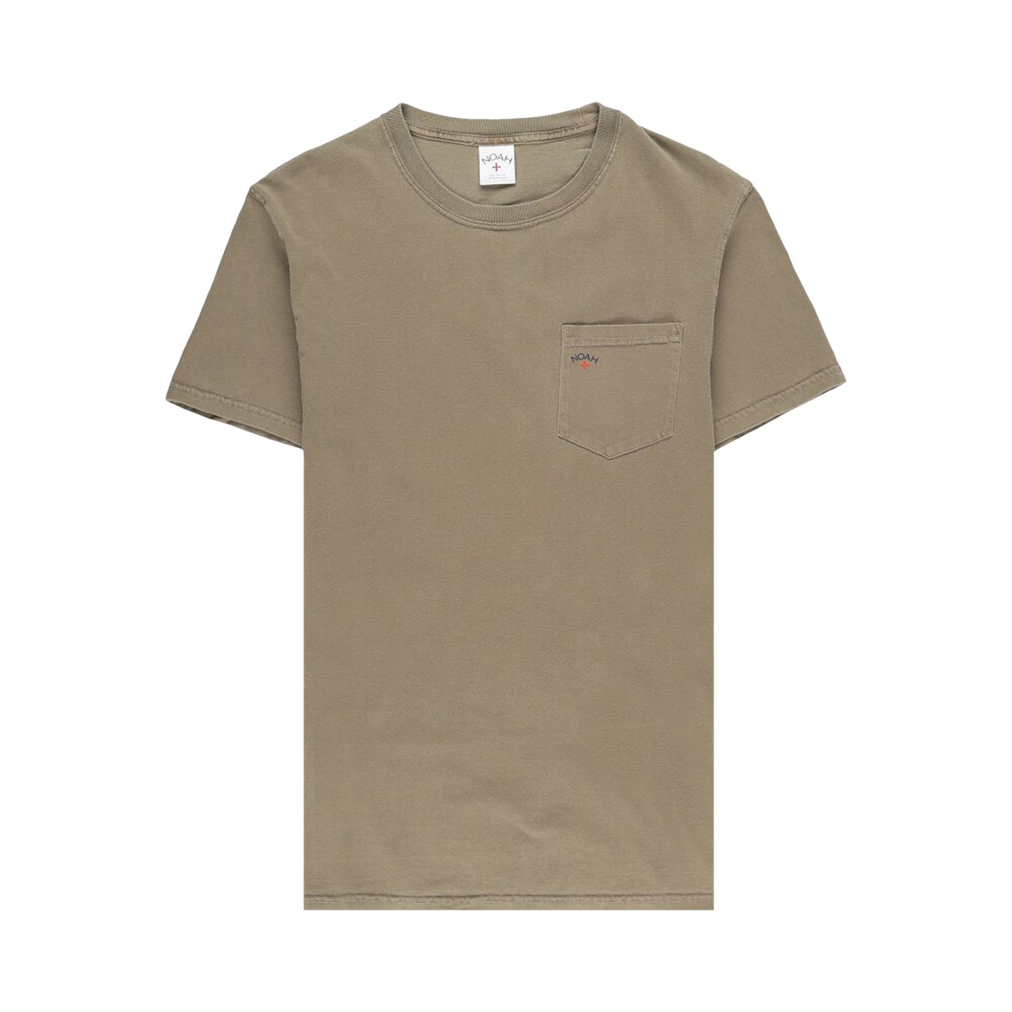 Buy Noah Core Logo Pocket T-Shirt 'Moss' - PT020SS23 MOSS | GOAT