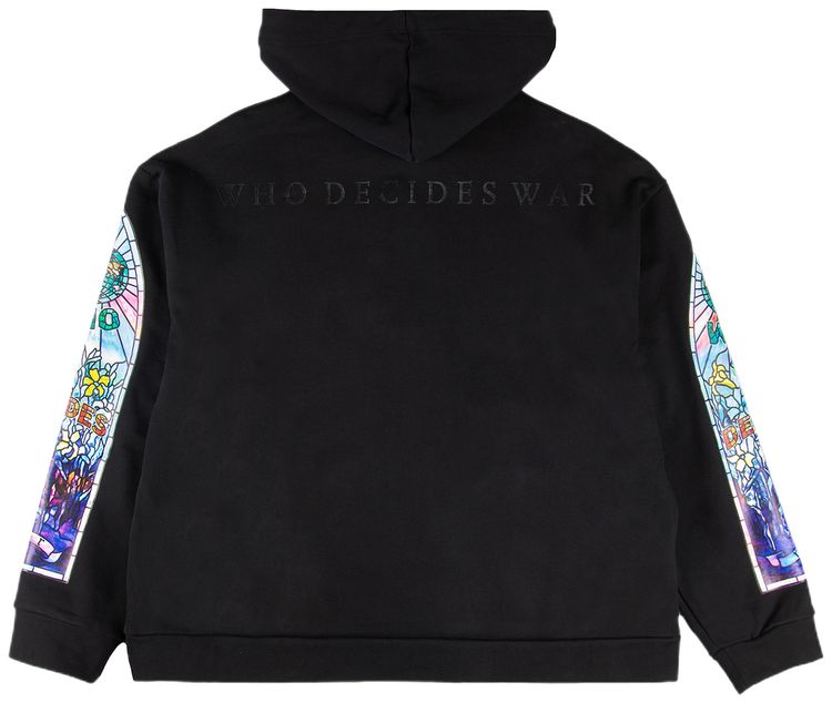 Who Decides War Sandy Lane Hooded Pullover Coal