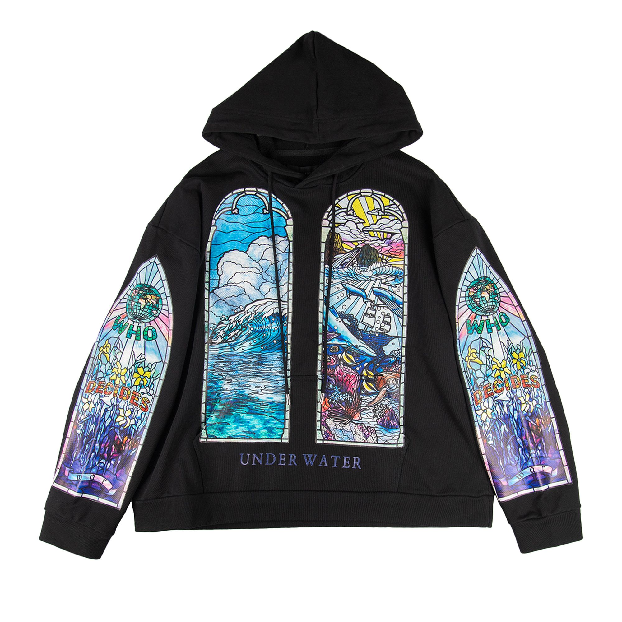 トップス WHO DECIDES WAR hoodie