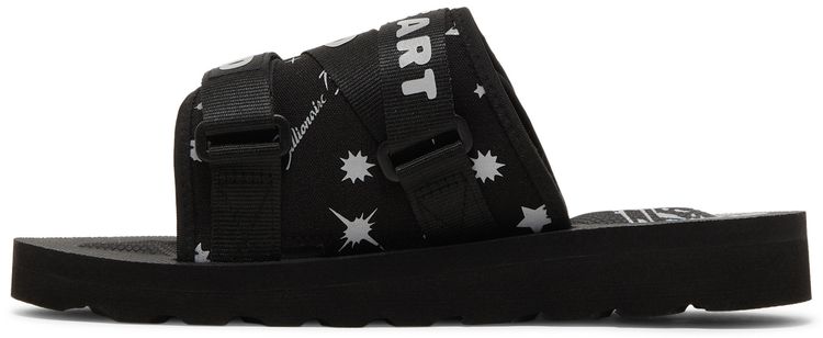 Billionaire Boys Club Spacewalker Slide Heart and Mind   Black