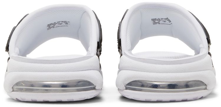 Air More Uptempo Slide White Black Red