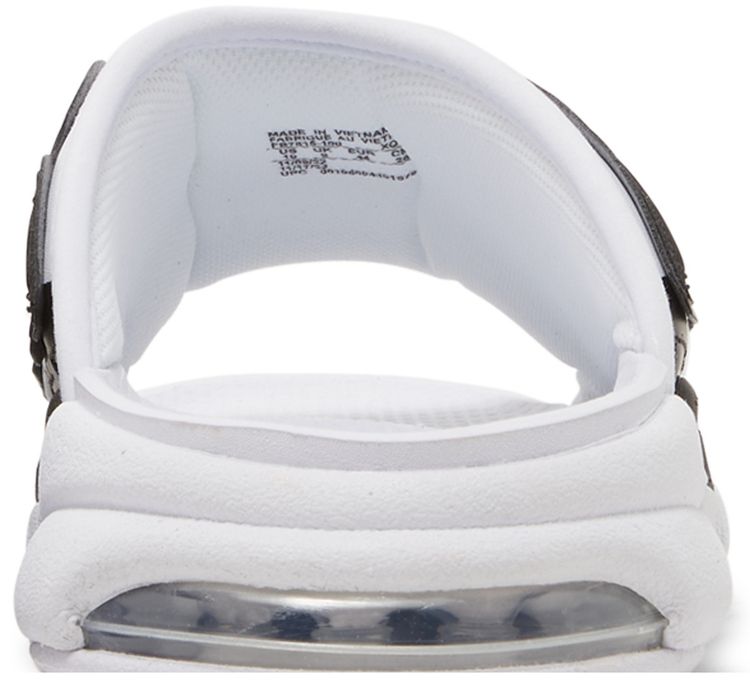Air More Uptempo Slide White Black Red