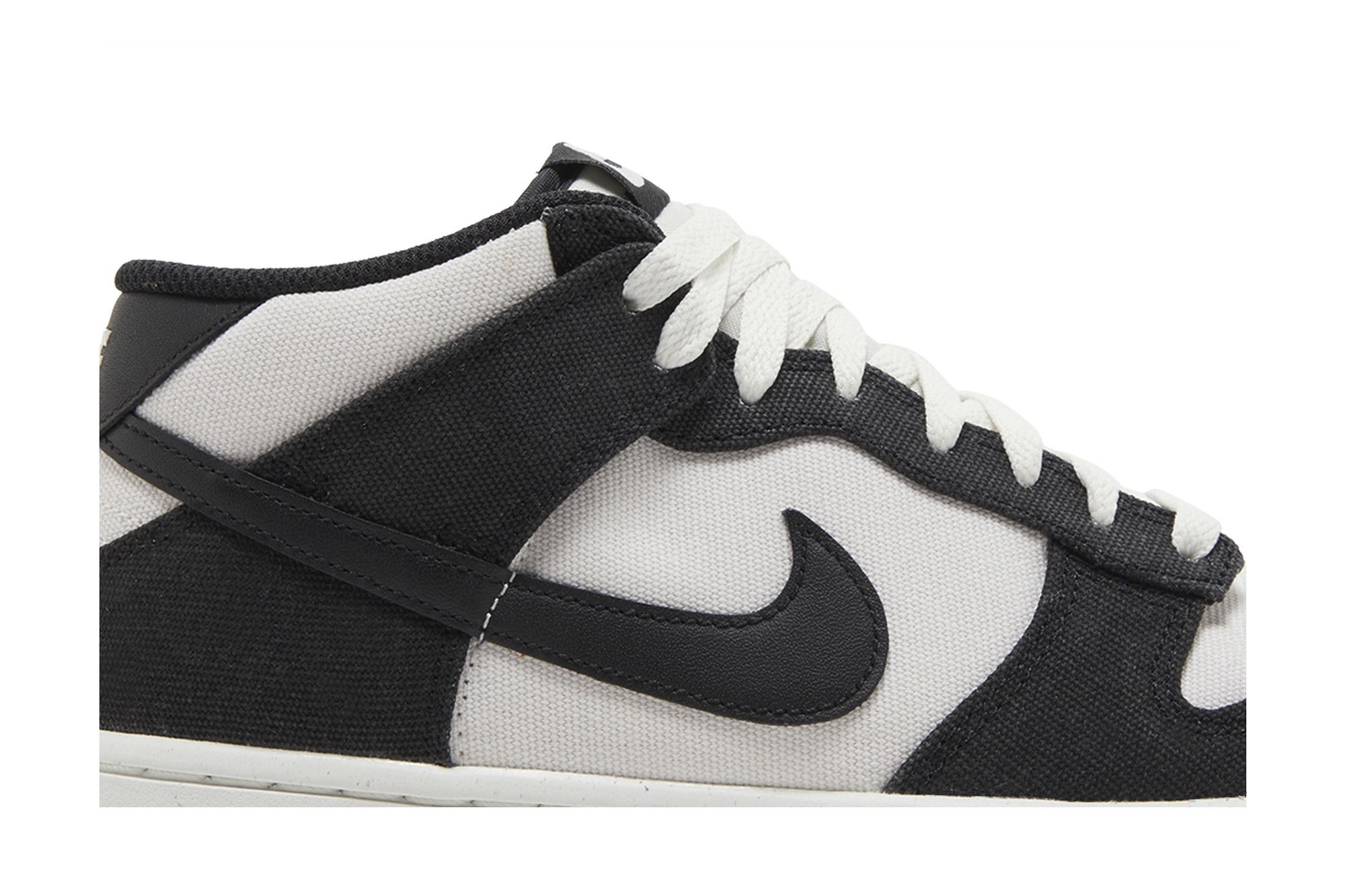 Buy Dunk Mid 'Canvas Panda' - DV0830 102 | GOAT