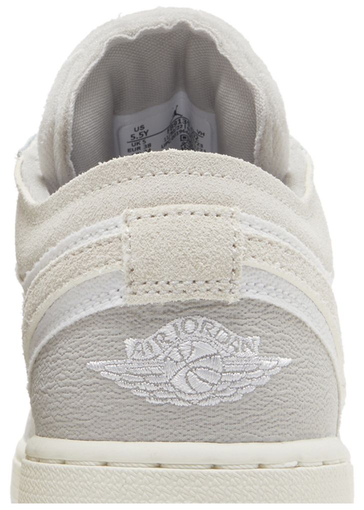 Air Jordan 1 Low SE Craft GS Inside Out   Tech Grey