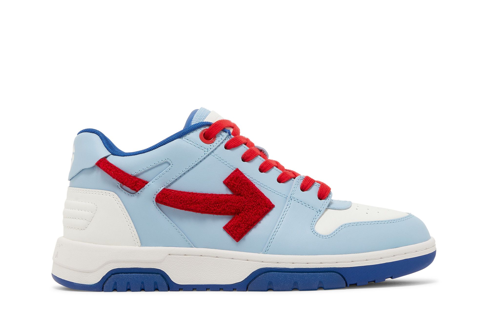 Red white cheap and blue sneakers