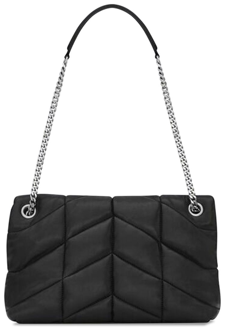 Saint Laurent Puffer Small Bag Black