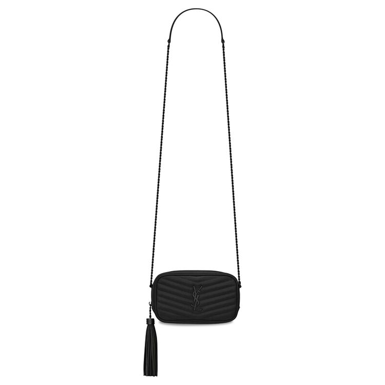 Saint Laurent Mini Lou Chain Bag Nero