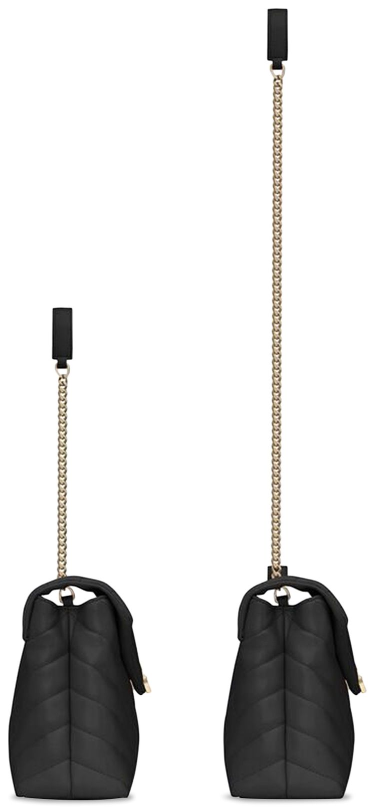 Saint Laurent Loulou Small Shoulder Bag Black