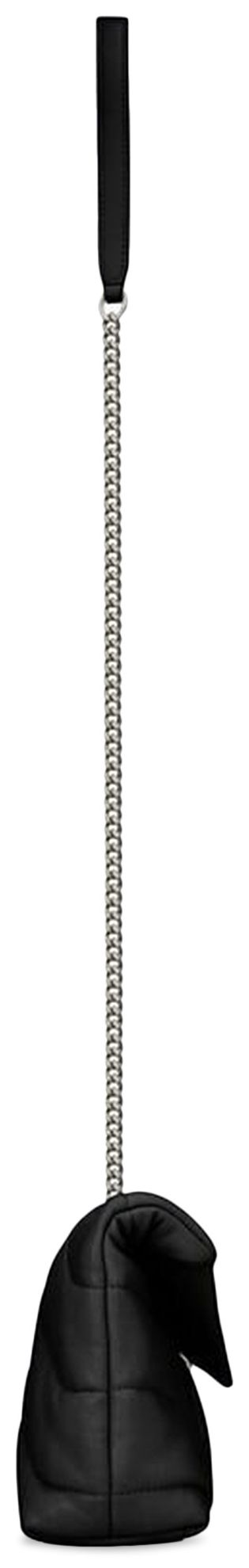 Saint Laurent Loulou Mini Bag Puffer Bag Nero