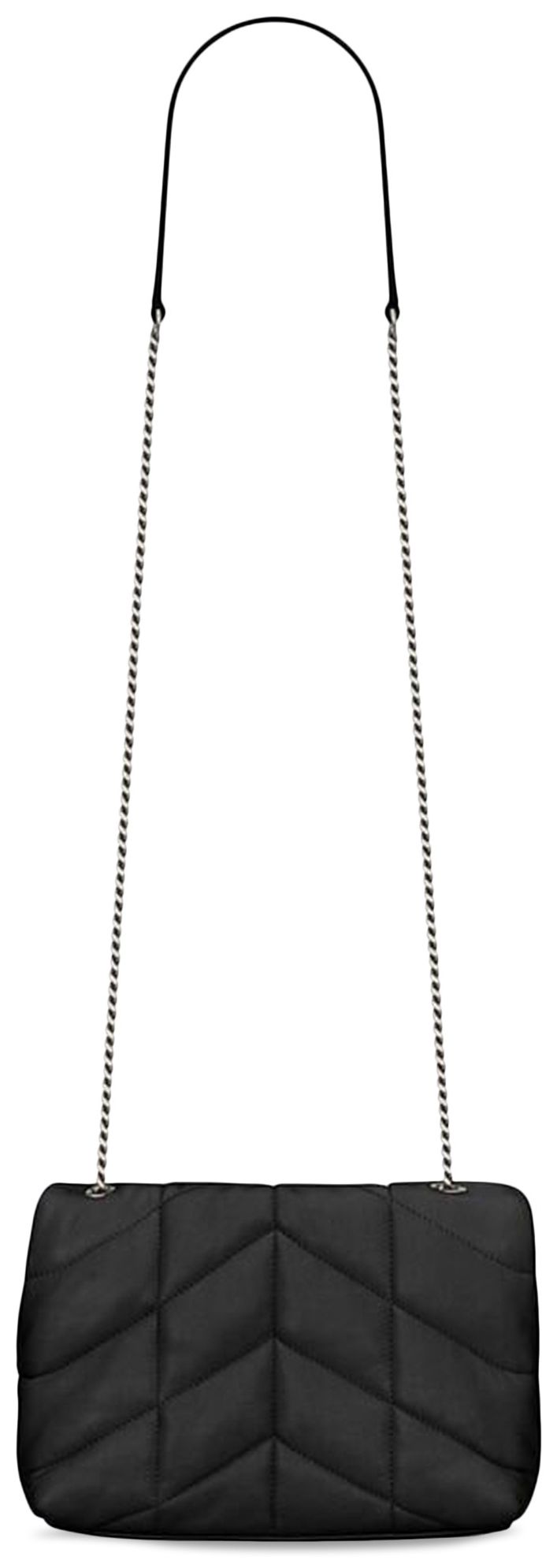 Saint Laurent Loulou Mini Bag Puffer Bag Nero