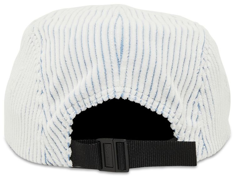 Supreme 2 Tone Corduroy Camp Cap White