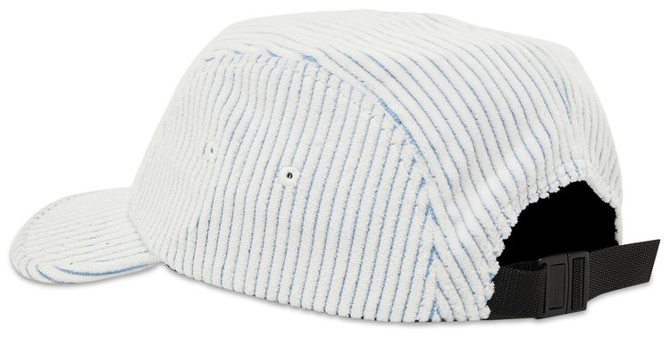 Supreme 2 Tone Corduroy Camp Cap White