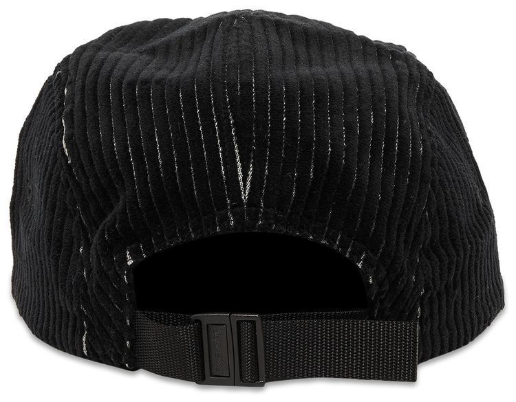Supreme 2 Tone Corduroy Camp Cap Black
