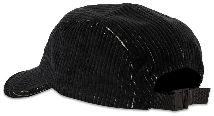 Supreme 2 Tone Corduroy Camp Cap Black