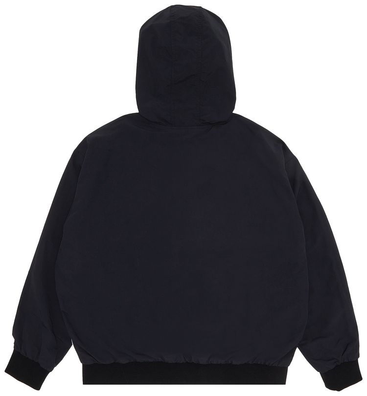 Supreme Applique Hooded Track Jacket Black