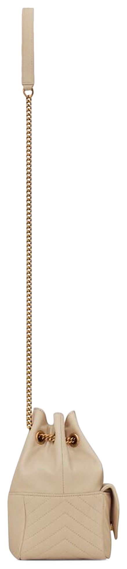 Saint Laurent Nano Bucket Bag Sea Salt