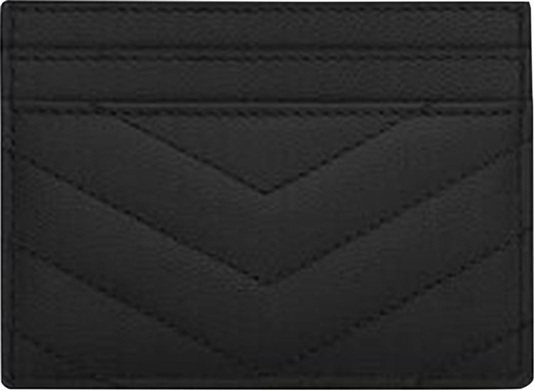 Saint Laurent Monogram Card Holder Black