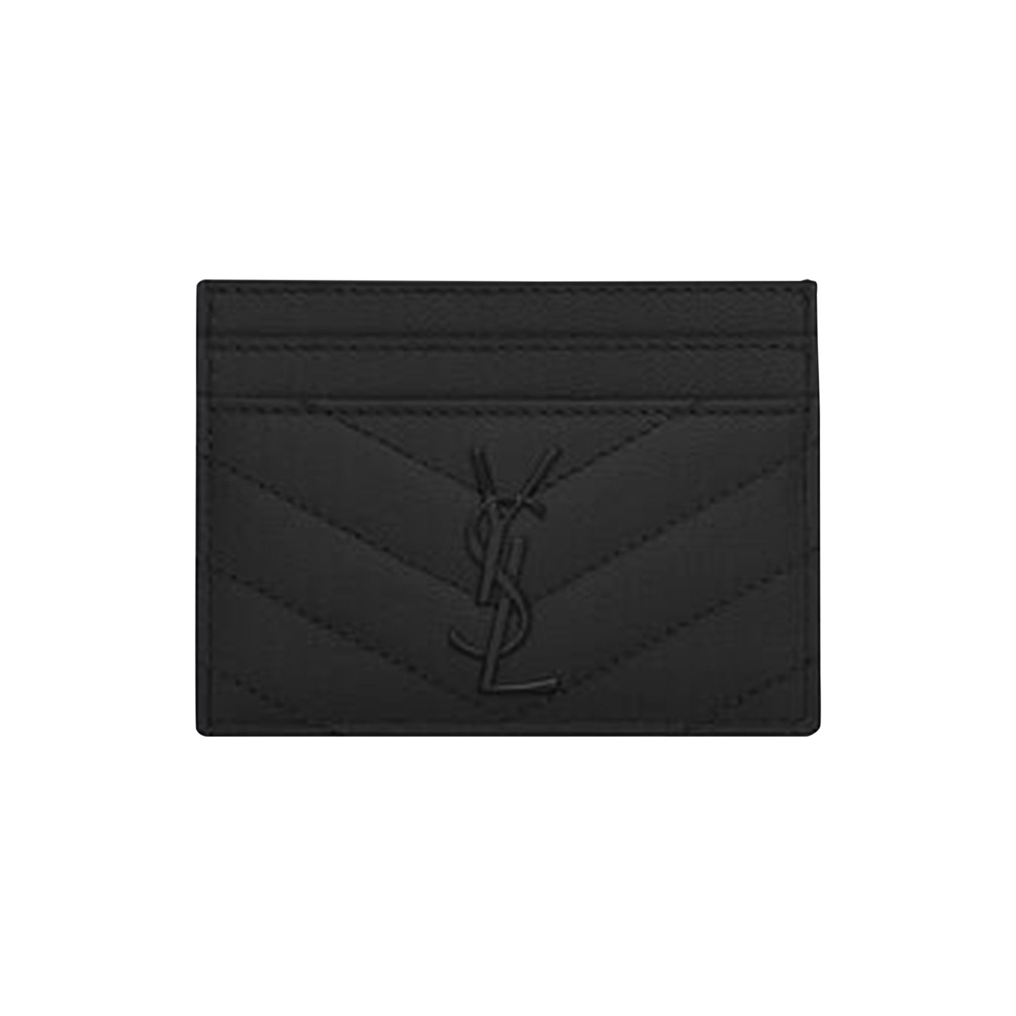 Buy Saint Laurent Monogram Card Holder Black 423291 B0W08 1000 GOAT