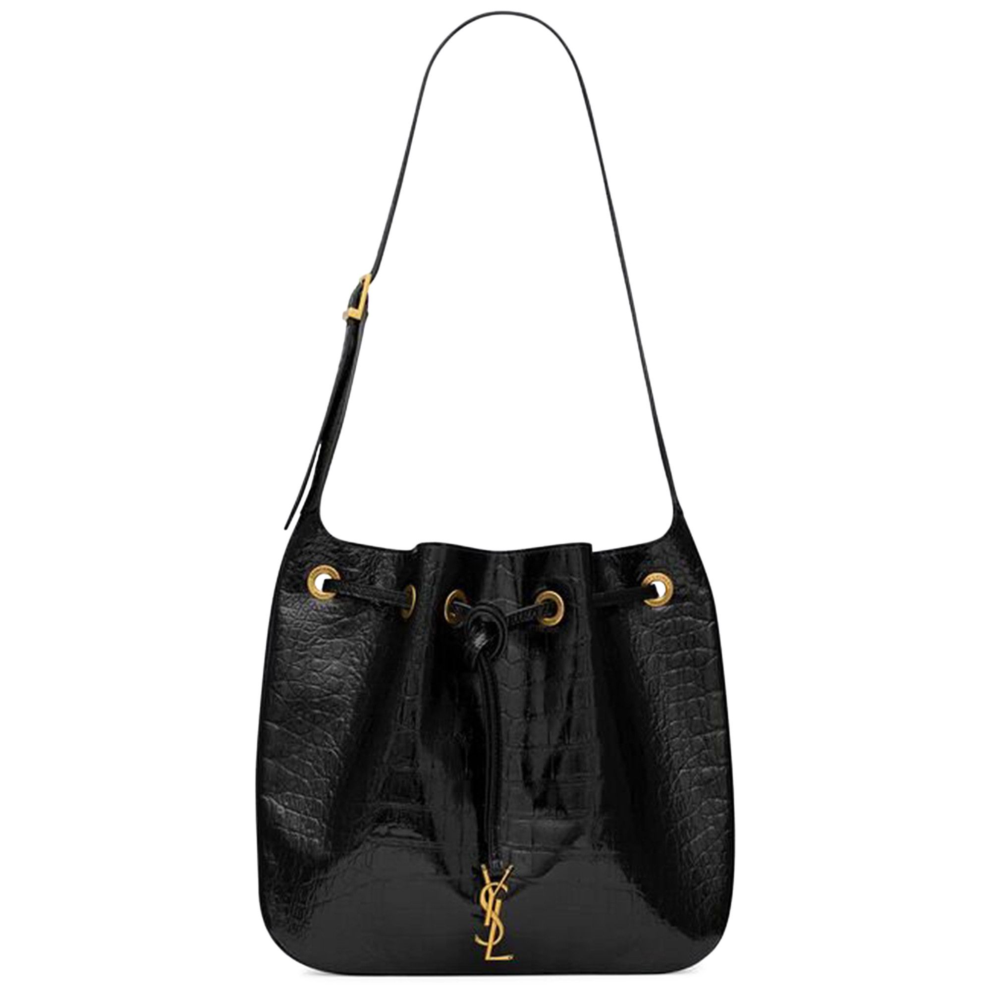 Buy Saint Laurent VII Medium Shoulder Bag 'Black' - 697918 AAAY3 1000 | GOAT