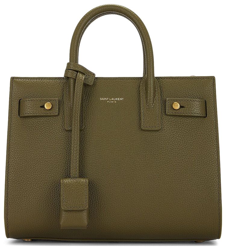 Saint Laurent Sac De Jour Tote Bag Loden Green