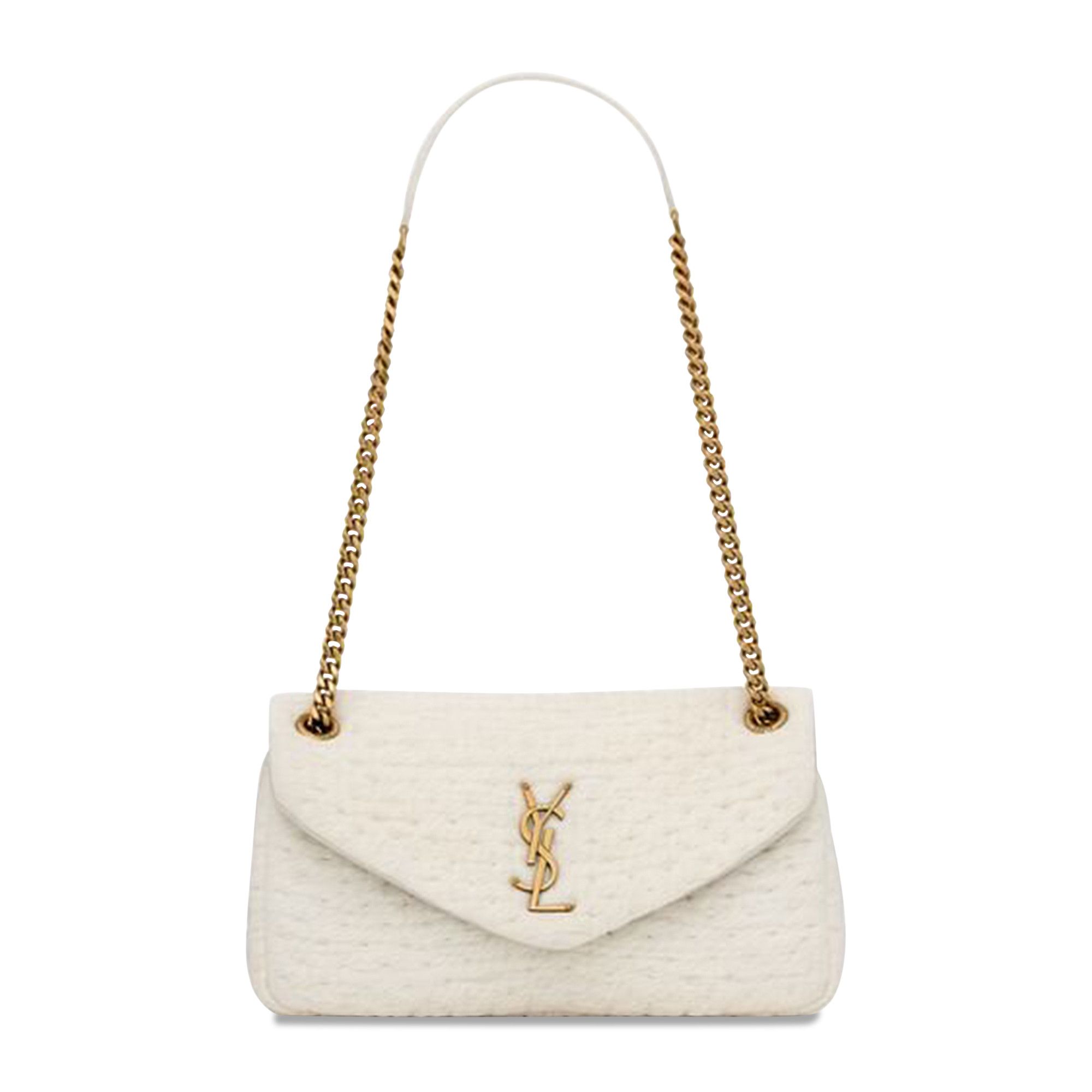 Buy Saint Laurent Loulou Puffer Shoulder Bag 'White Corn/New