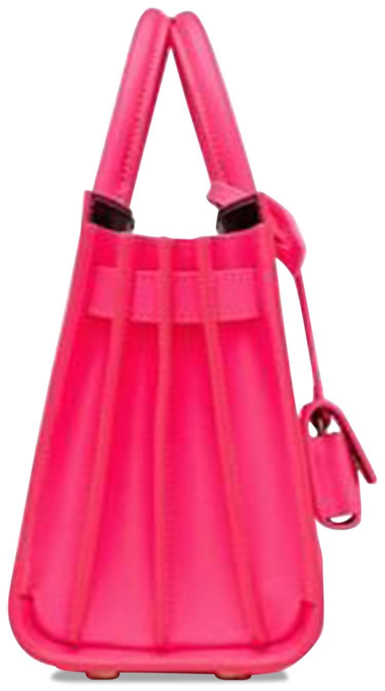 Saint Laurent Nano Sac Du Jour Tote Bag Pink GlowBlack