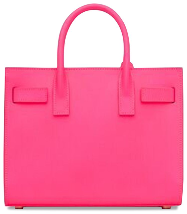 Saint Laurent Nano Sac Du Jour Tote Bag Pink GlowBlack