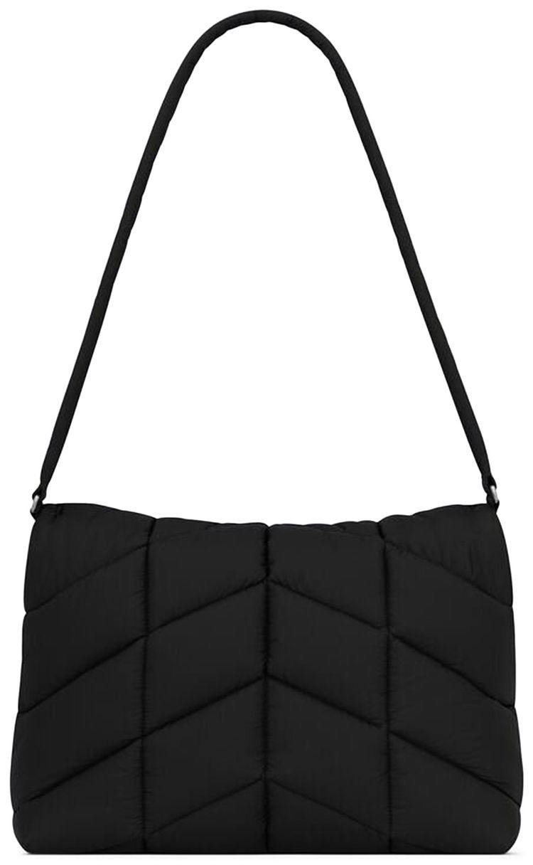 Saint Laurent Loulou Puffer Shoulder Bag Black