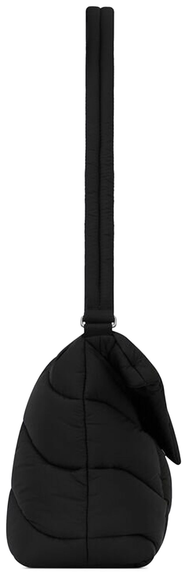 Saint Laurent Loulou Puffer Shoulder Bag Black