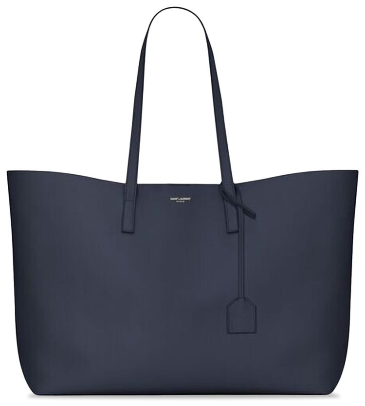 Saint Laurent Shopping Tote Bag Deep Marine