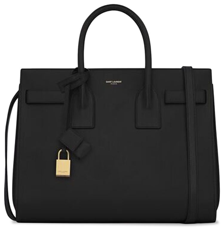 Saint Laurent Sac De Jour Tote Bag Black