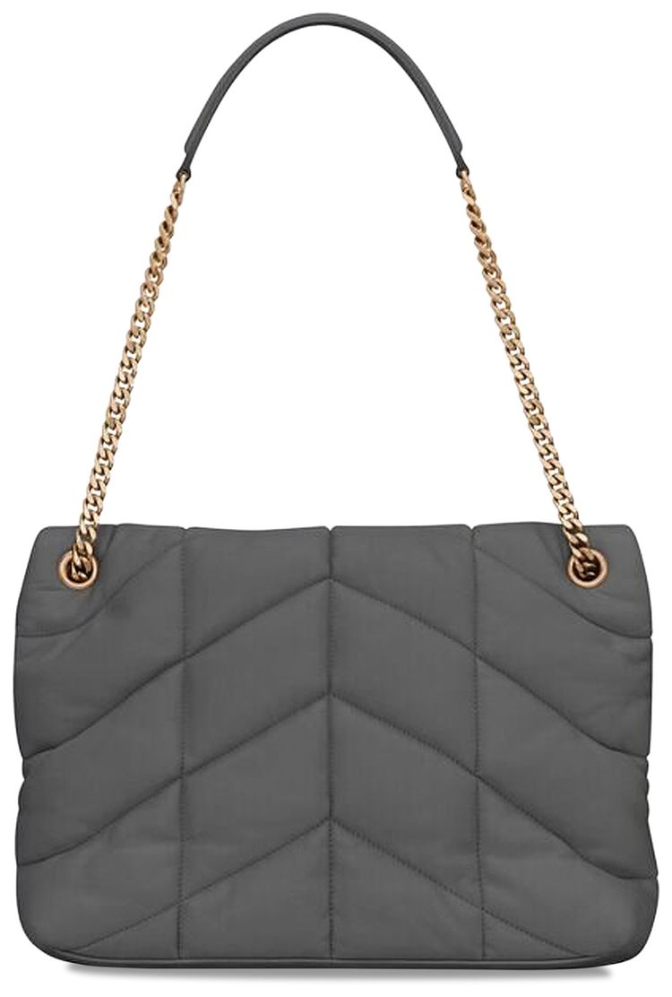 Saint Laurent Puffer Medium Chain Bag Storm