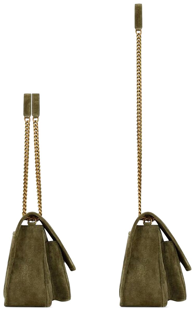 Saint Laurent Medium Niki Chain Bag Loden Green