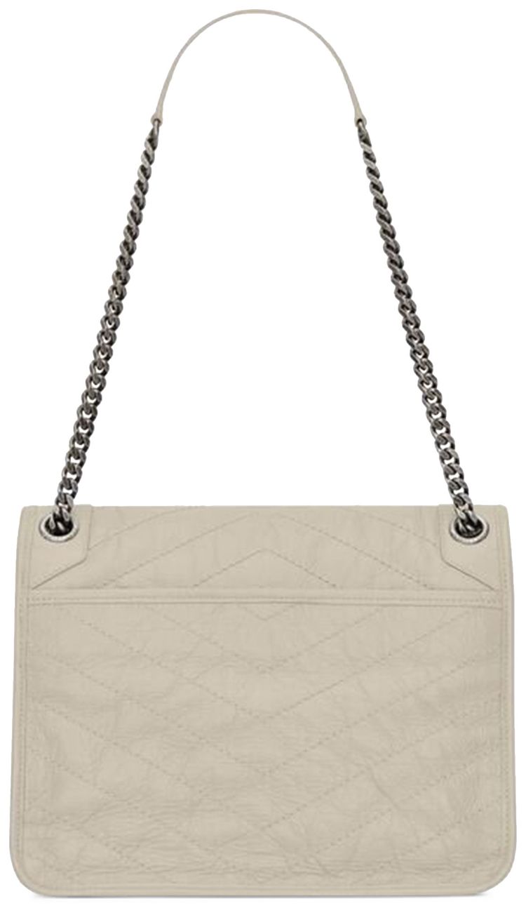 Saint Laurent Medium Niki Monogram Chain Bag Soft Cream