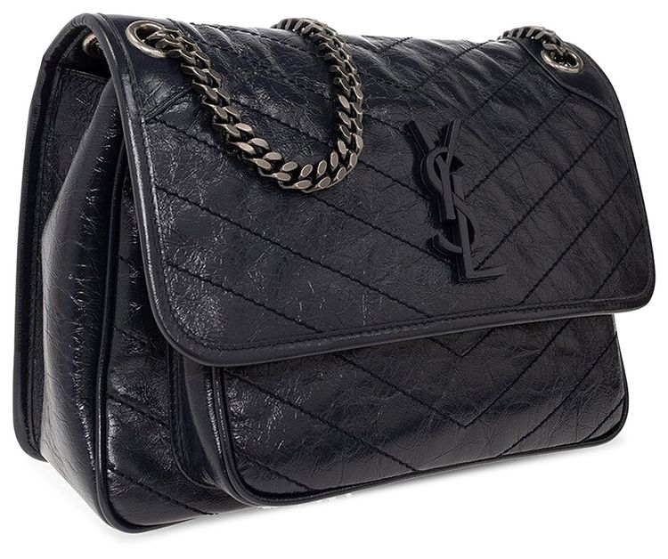 Saint Laurent Medium Niki Monogram Chain Bag Deep Marine