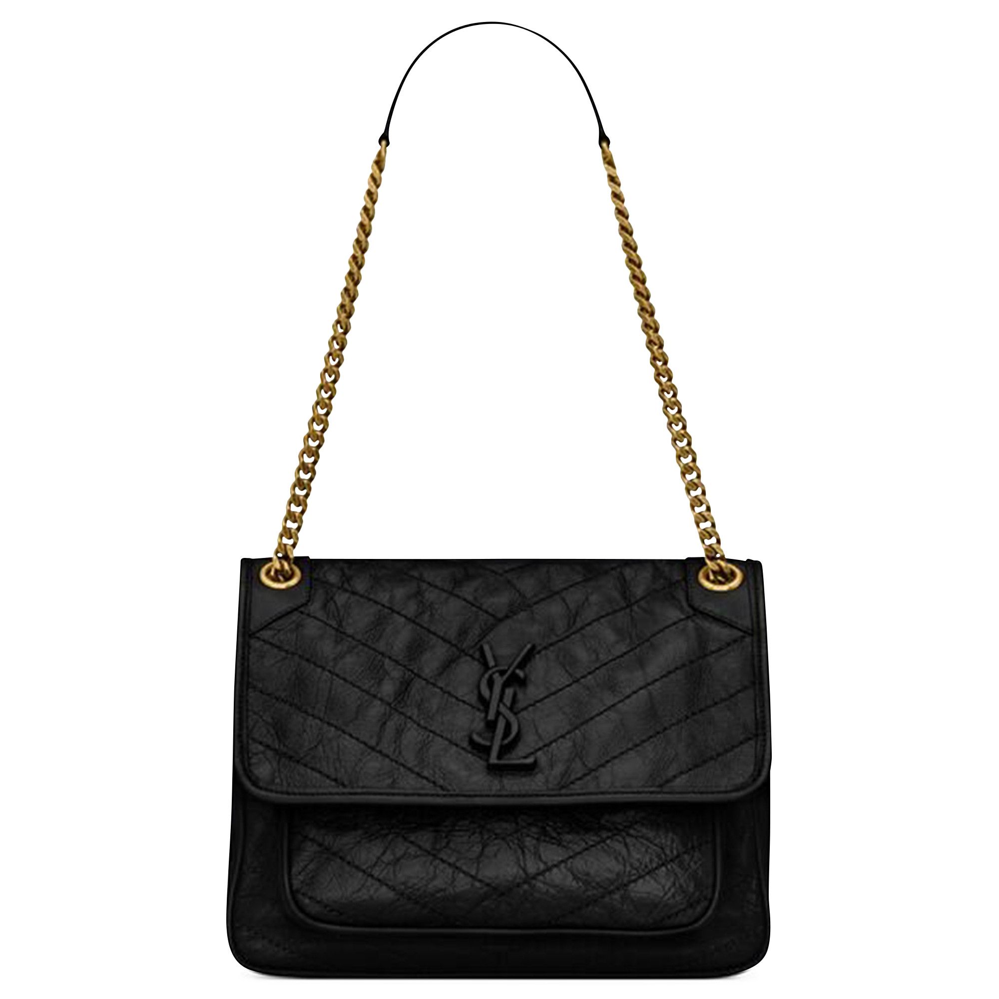 Buy Saint Laurent Niki Mongram Bag 'Black' - 633158 0EN07