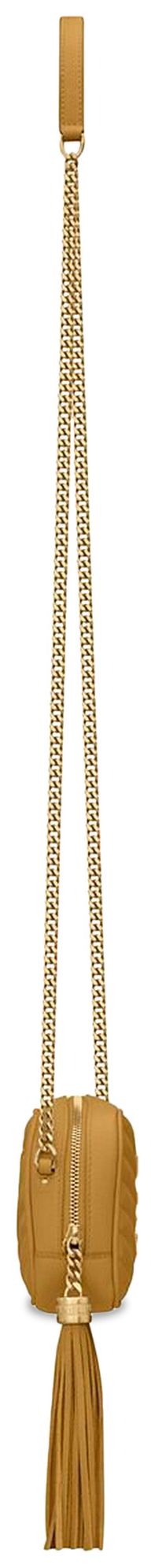 Saint Laurent Mini Lou Bag Light Chartreuse