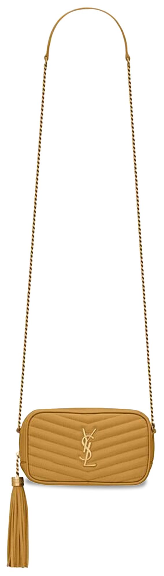 Saint Laurent Mini Lou Bag Light Chartreuse