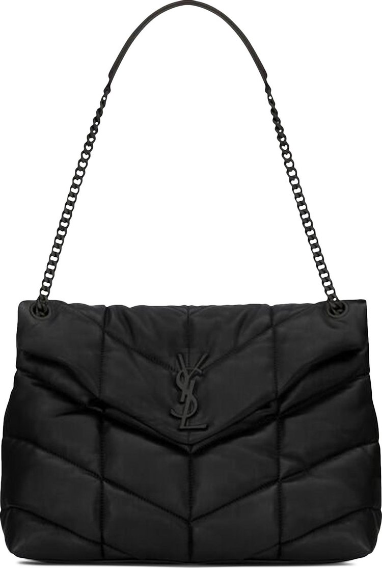 Saint Laurent Medium Loulou Shoulder Bag 'Black'