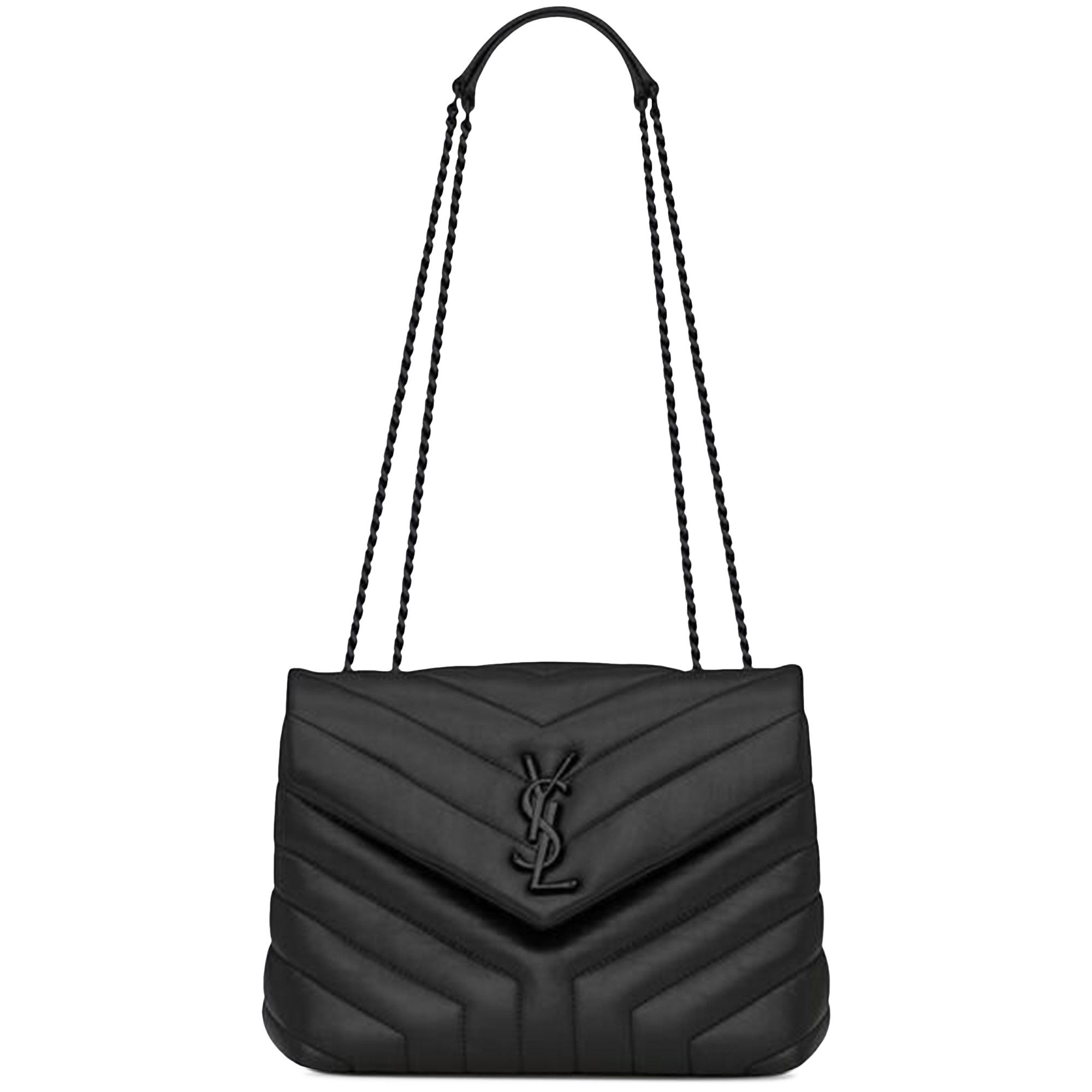 Buy Saint Laurent Small Loulou Quilted Shoulder Bag 'Black