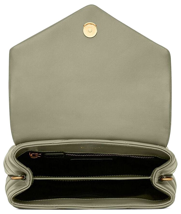 Saint Laurent Loulou Toy Crossbody Bag Light Sage