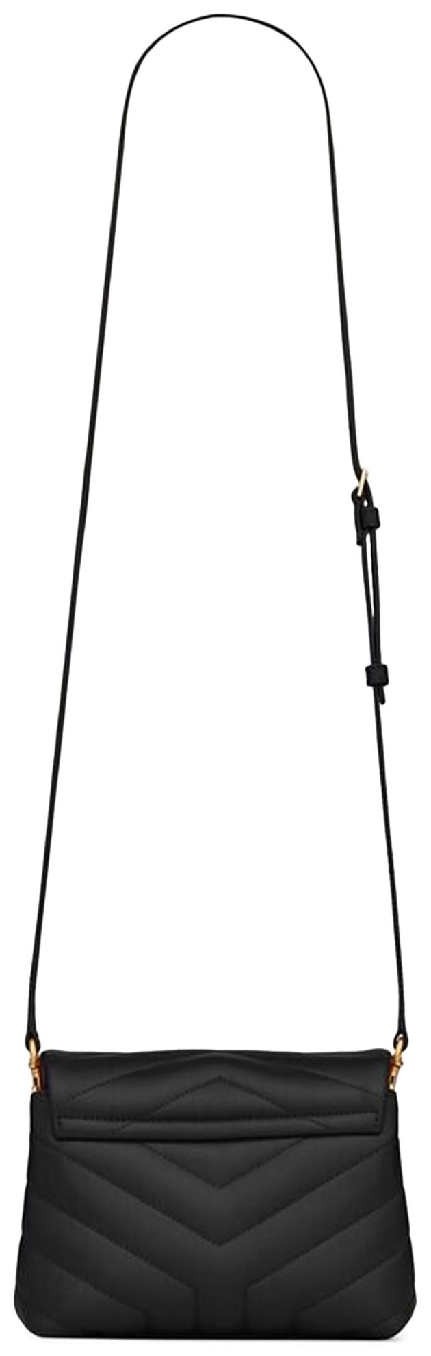 Saint Laurent Loulou Toy Crossbody Bag Black