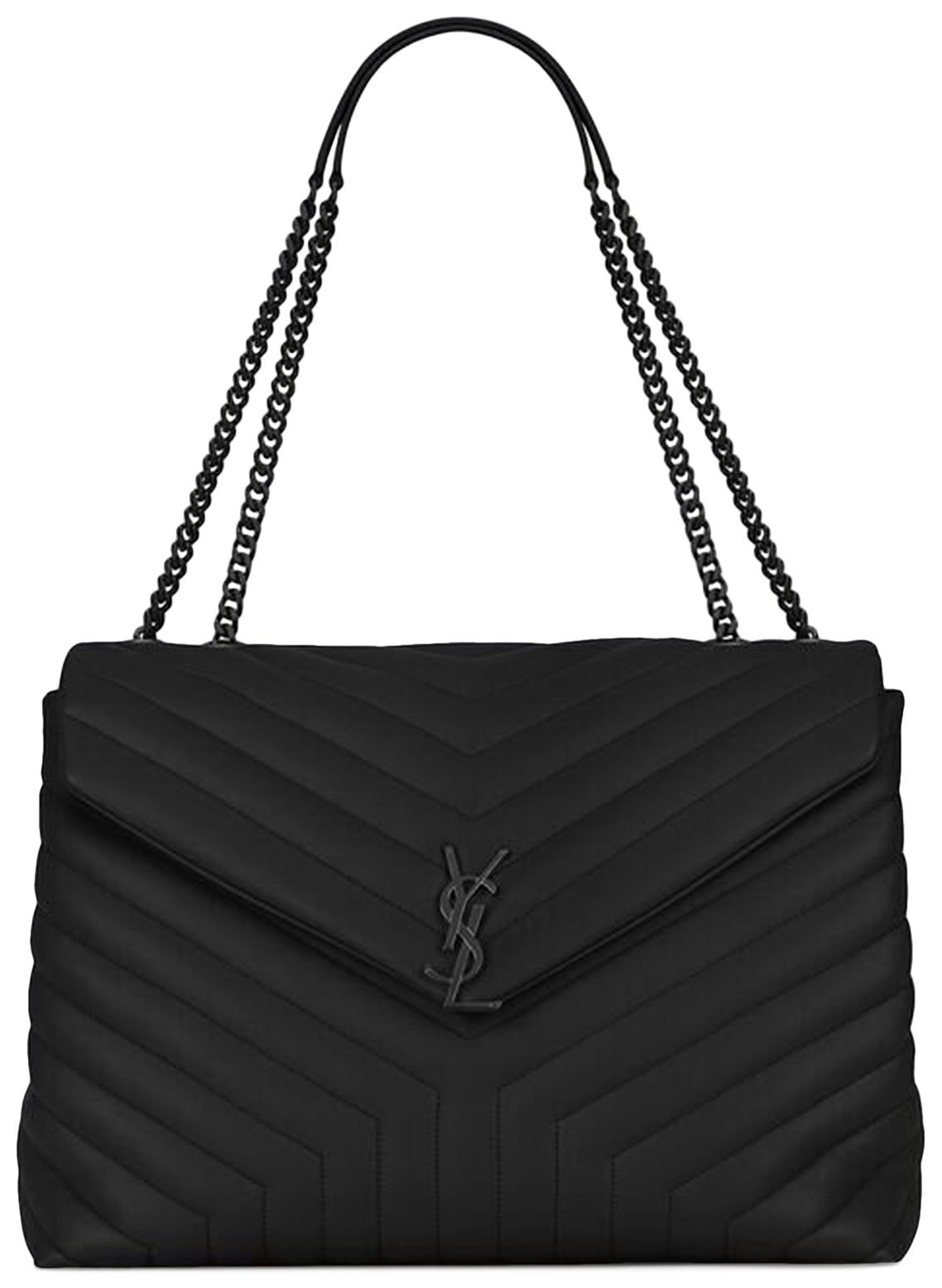 Buy Saint Laurent Large Loulou Shoulder Bag 'Black' 574947 DV728 1000