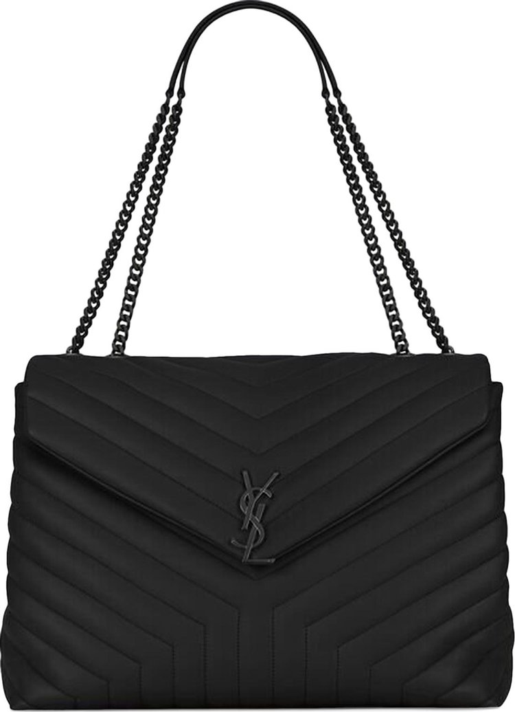 Saint Laurent Large Loulou Shoulder Bag 'Black'