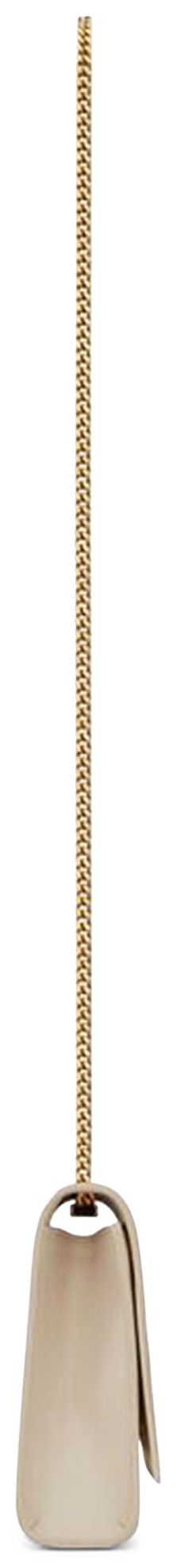 Saint Laurent Kate Medium Chain Bag Soft Cream